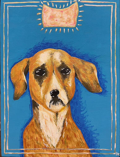 Kiri's Worldly Desires a birthday gift for my sister of her dog who shes obsessed with.